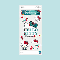 Adesivi decorativi per la Borraccia - Hello Kitty Tropical